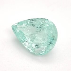 Paraiba Gemstone Pear Shape