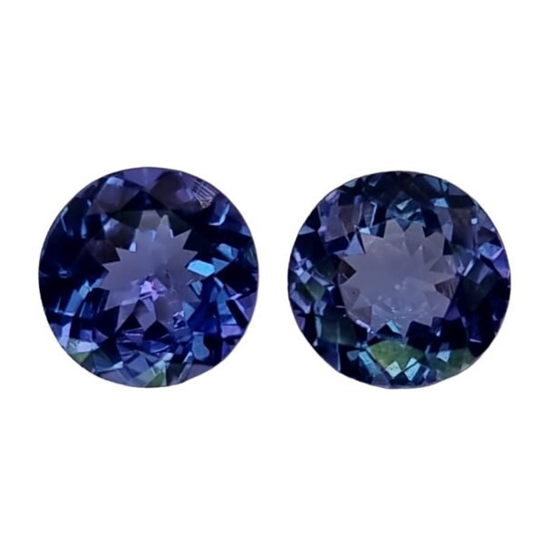 Tanzanite Pair Round