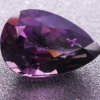 natural amethyst pear shape