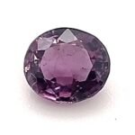 1.60-carat natural dark pink spinel - oval cut gemstone with deep pink hue, perfect for fine jewellery in Singapore.