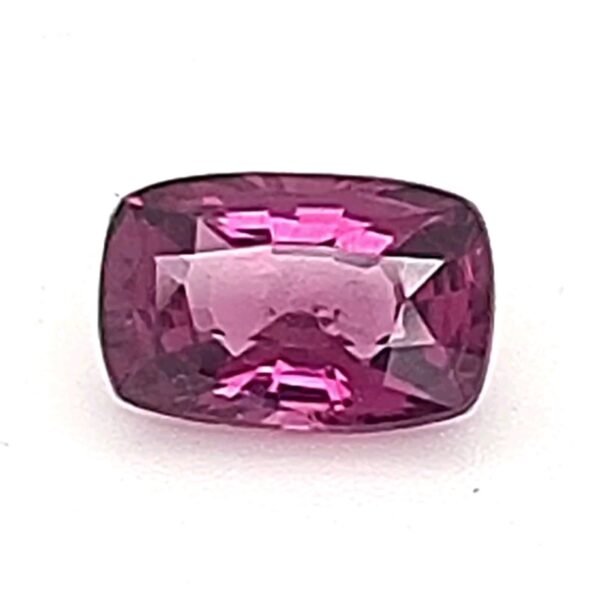 .02-carat natural dark pink garnet - octagon cut gemstone with deep pink hue, perfect for fine jewellery in Singapore.