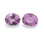 0.86 Carat Natural Pink Sapphire - Oval Cut Transparent Gemstone