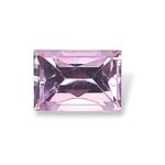 1.20 Carat Natural Purple Spinel - Baguette Cut Gemstone for Jewellery